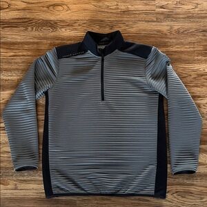 Under Armour Storm SweaterFleece ½ Zip Pullover – Men’s Size M – Gray/Black